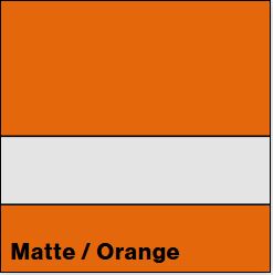 Matte/Orange ULTRAMATTES REVERSE 1/32IN - Rowmark UltraMattes Reverse Engravable